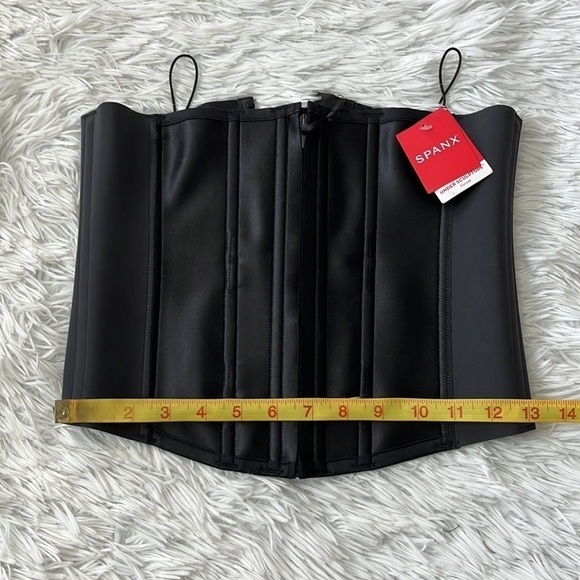 Spanx Corset Sculpt Zip Women’s in black size Large - Picture 4 of 15